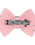 Nouveau Bow Hair Bow with Silver Stardust