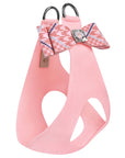PeachesNCream Glen Houndstooth Big Bow Step In Harness