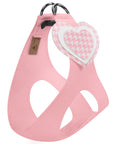 Pink is Love 3 Layer Heart Step In Harness