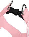Pink is Love 3 Layer Heart Step In Harness