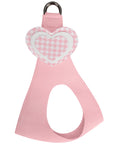 Pink is Love 3 Layer Heart Step In Harness
