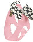 Windsor Check Nouveau Bow Step In Harness-Pretty Pastels