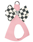 Windsor Check Nouveau Bow Step In Harness-Pretty Pastels
