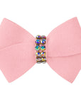 Nouveau Bow Hair Bow with Aurora Borealis Giltmore