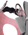 Scotty Plaid Platinum Nouveau Bow Step In Harness