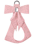Silver Stardust Tail Bow Step In Harness-Pretty Pastels