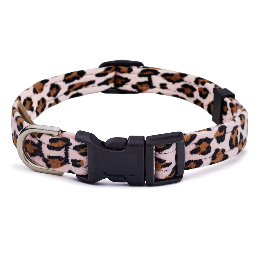 Pink Cheetah Quick Release Collar