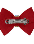 Nouveau Bow Hair Bow with Aurora Borealis Giltmore