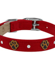 Embroidered Paws Collar