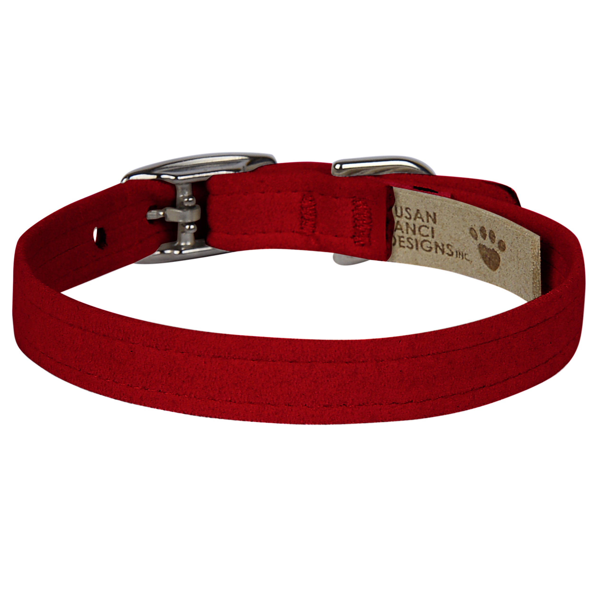 Susan Lanci Designs Red Collar | Collar for small dogs