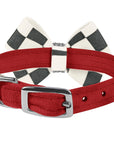 Windsor Check Nouveau Bow Collar