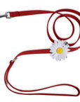 Large Daisy with AB Crystal Stellar Center Leash