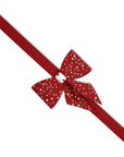 Silver Stardust Tail Bow Leash