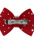 Nouveau Bow Hair Bow with Silver Stardust