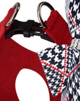 Classic Glen Houndstooth Nouveau Bow Step In Harness