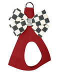 Windsor Check Nouveau Bow Step In Harness- Classic Neutrals