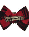Gingham Nouveau Bow Hair Bow