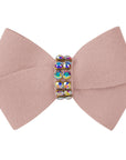 Nouveau Bow Hair Bow with Aurora Borealis Giltmore