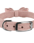 Aurora Borealis Crystal Stellar Big Bow Collar