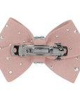 Nouveau Bow Hair Bow with Silver Stardust