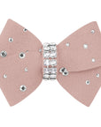 Nouveau Bow Hair Bow with Silver Stardust