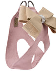 Champagne Glitzerati Double Nouveau Bow Step In Harness