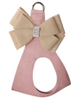 Champagne Glitzerati Double Nouveau Bow Step In Harness