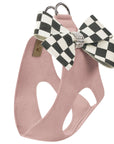 Windsor Check Nouveau Bow Step In Harness- Classic Neutrals