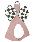 Windsor Check Nouveau Bow Step In Harness- Classic Neutrals