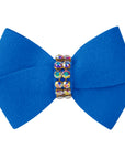 Nouveau Bow Hair Bow with Aurora Borealis Giltmore