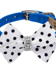 Polka Dot Nouveau Bow Collar