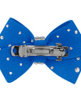 Nouveau Bow Hair Bow with Silver Stardust