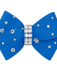 Nouveau Bow Hair Bow with Silver Stardust
