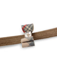 Scotty Doe Plaid Big Bow Leash