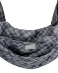 Scotty Charcoal Plaid Cuddle Carrier