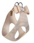Champagne Glitzerati Big Bow Step in Harness