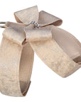 Champagne Glitzerati Nouveau Bow Tinkie Harness