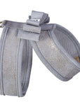 Platinum Glitzerati Really Big Bow Tinkie Harness with Platinum Trim