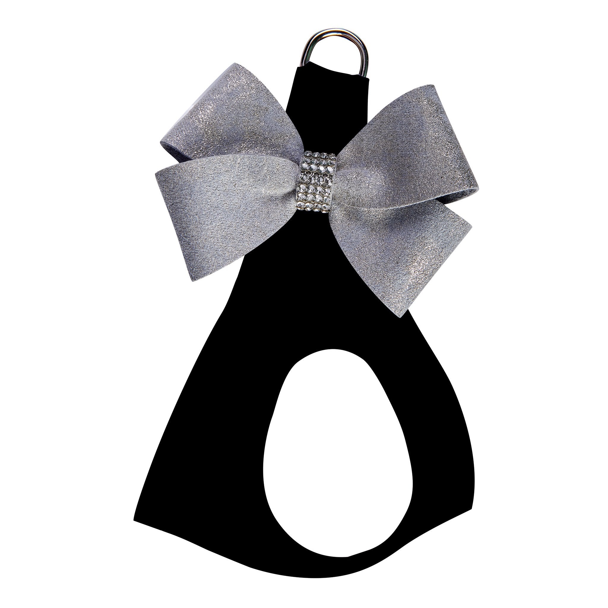 Champagne Glitzerati Big Bow Step in Harness main image 1