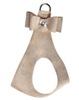Champagne Glitzerati Big Bow Step in Harness