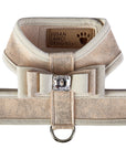 Champagne Glitzerati Really Big Bow Tinkie Harness with Doe Trim