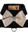 Champagne Glitzerati Nouveau Bow Tinkie Harness