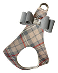 Scotty Plaid Platinum Big Bow Step In Harness