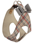 Scotty Plaid Platinum Big Bow Step In Harness