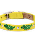 Embroidered Alligators Collar