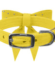 Silver Stardust Tail Bow Collar
