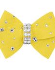 Nouveau Bow Hair Bow with Silver Stardust