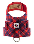 Scotty Chestnut Plaid Big Bow Tinkie Harness