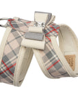 Scotty Plaid Really Big Bow Tinkie Harness with Doe Trim
