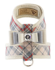 Scotty Plaid Really Big Bow Tinkie Harness with Doe Trim